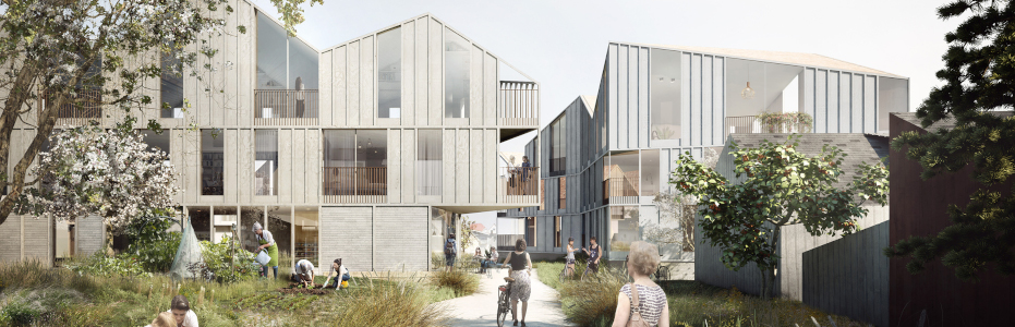 Designer creates community housing to encourage residents to socialise
